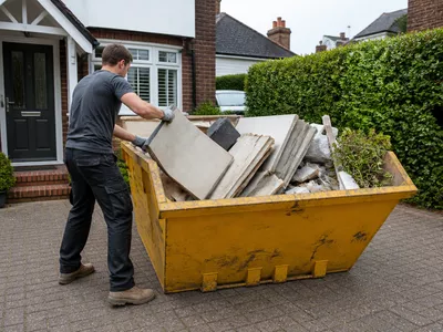Skip being filled at a Hampton property