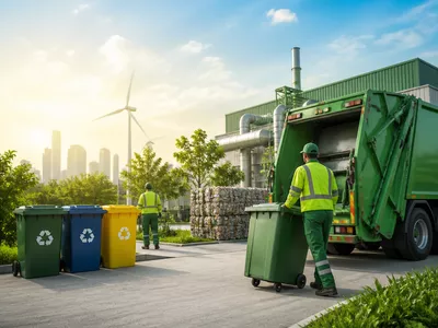 Waste delivered to a licensed transfer station